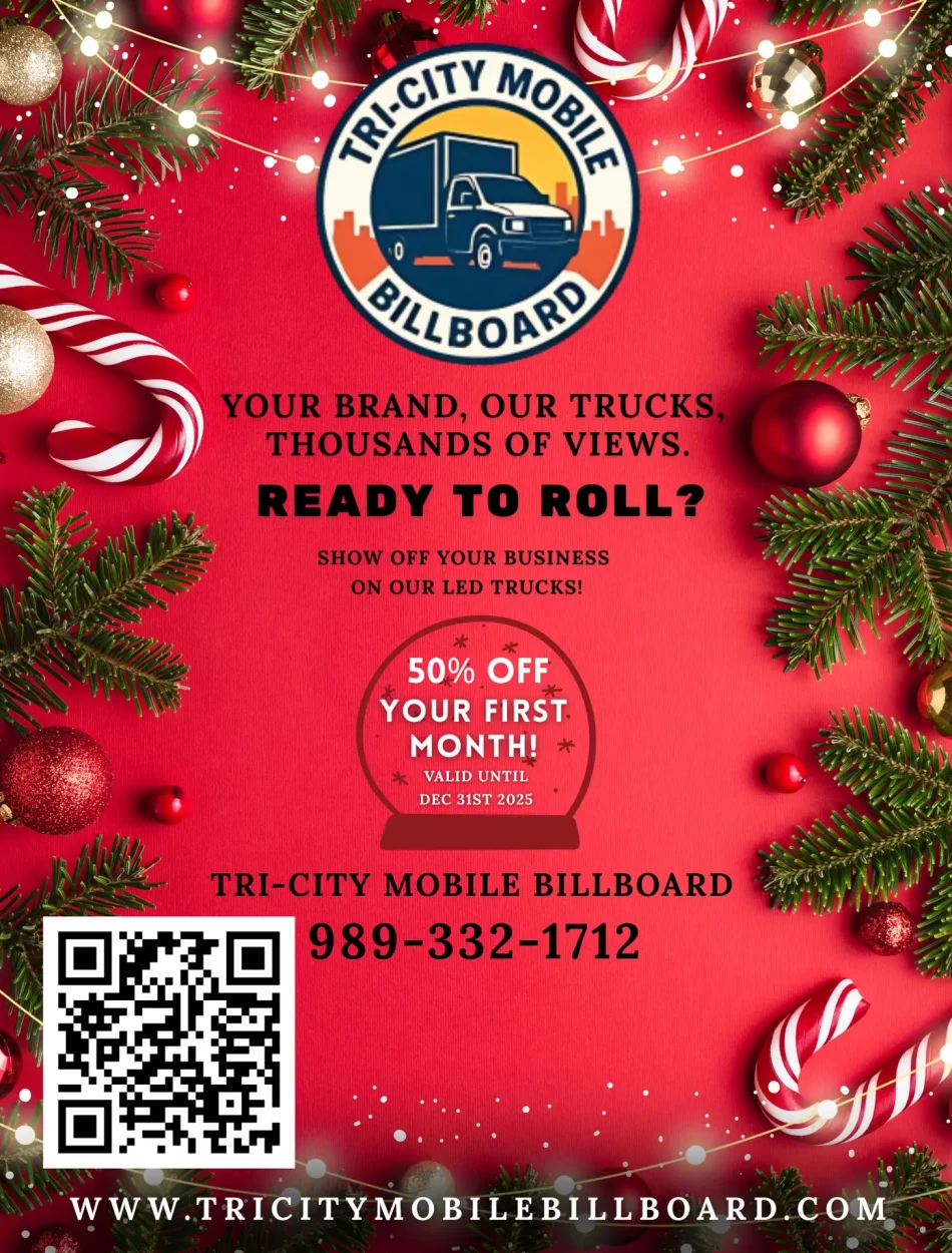 Copy of Red Green Christmas Party Invitation Flyer